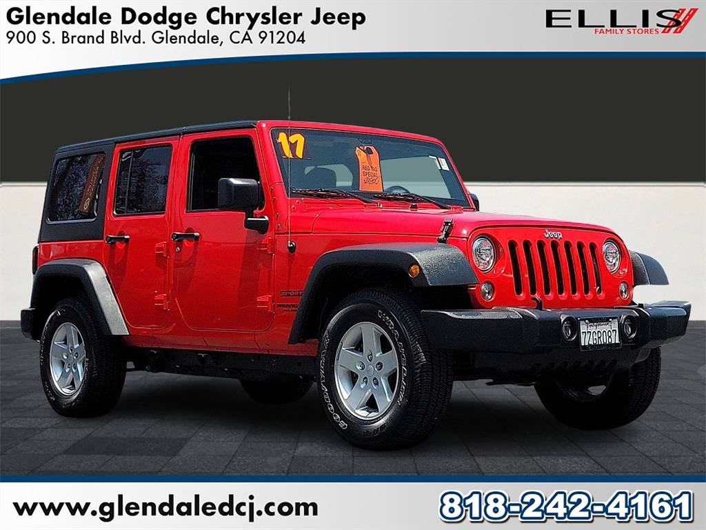 2017 Jeep Wrangler Sport — SUV — 66,115 mi — Glendale, CA