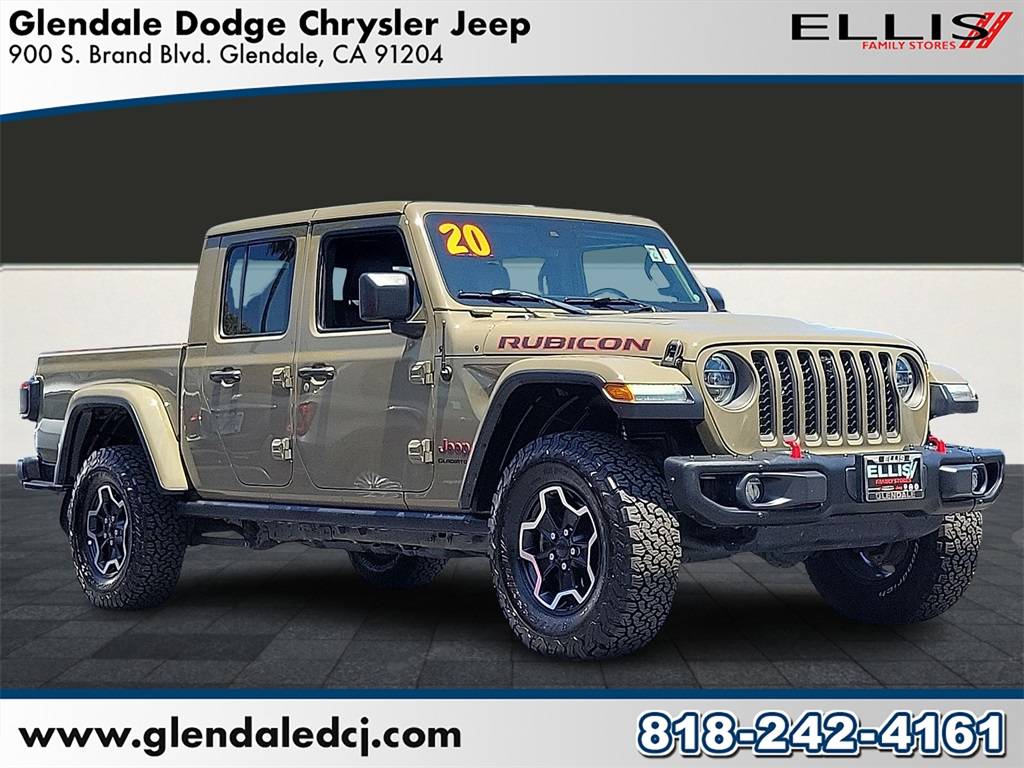 2020 Jeep Gladiator Rubicon — Pickup Truck — 70,166 mi — Glendale, CA