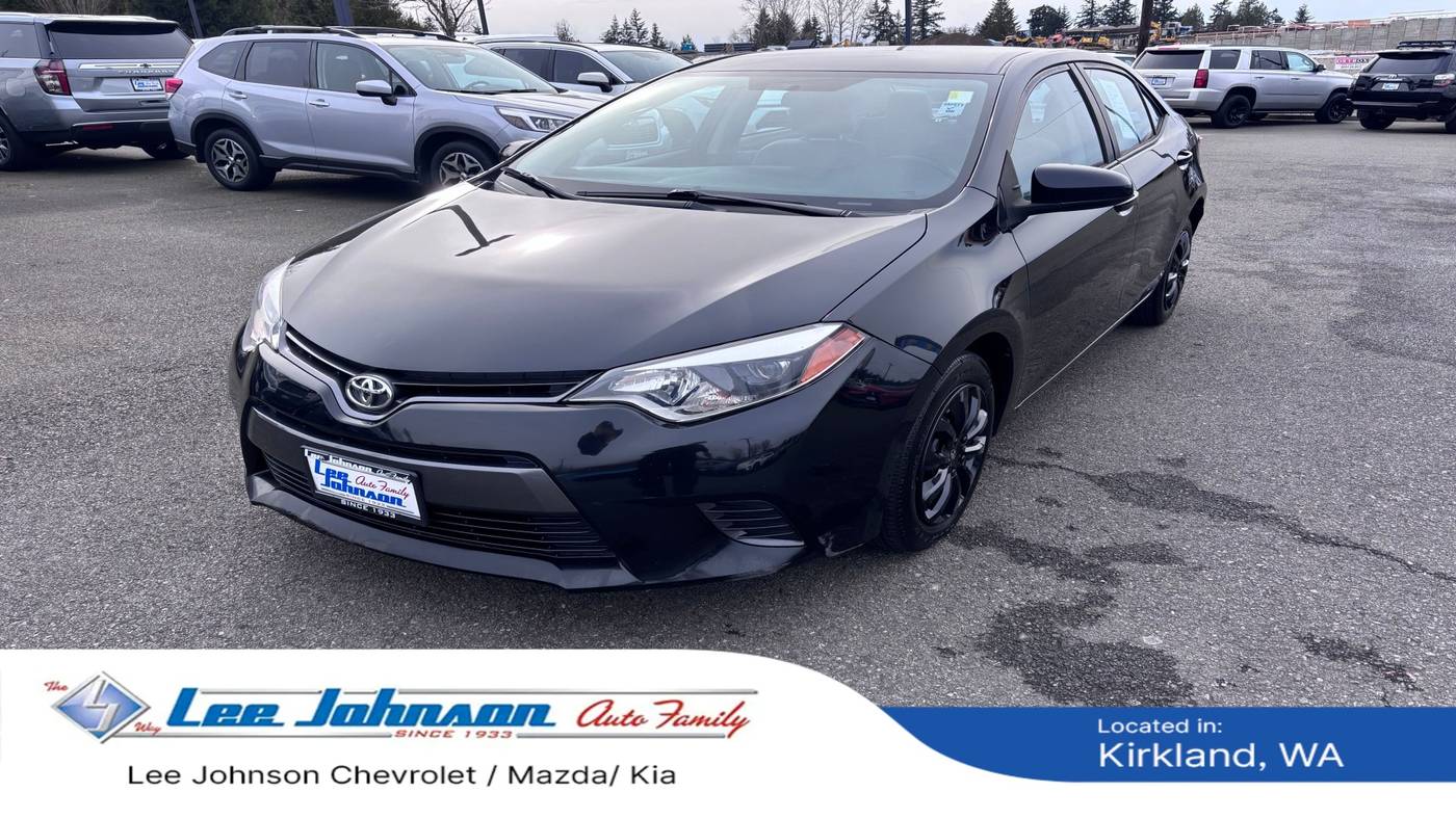 2016 Toyota Corolla LE — Sedan — 67,633 mi — Kirkland, WA