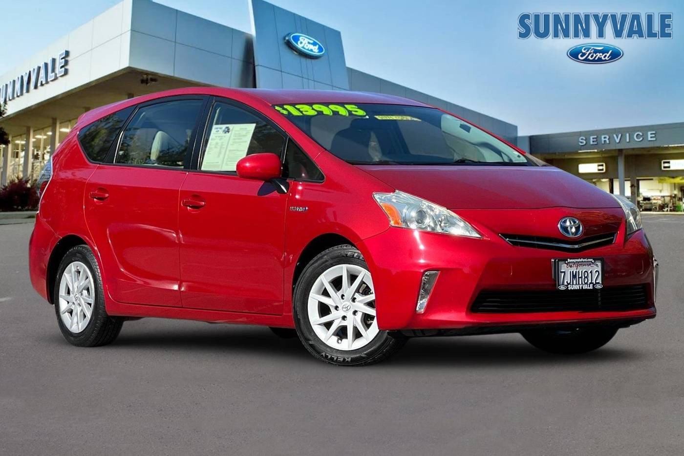 2014 Toyota Prius v Two — Wagon — 84,371 mi — Sunnyvale, CA