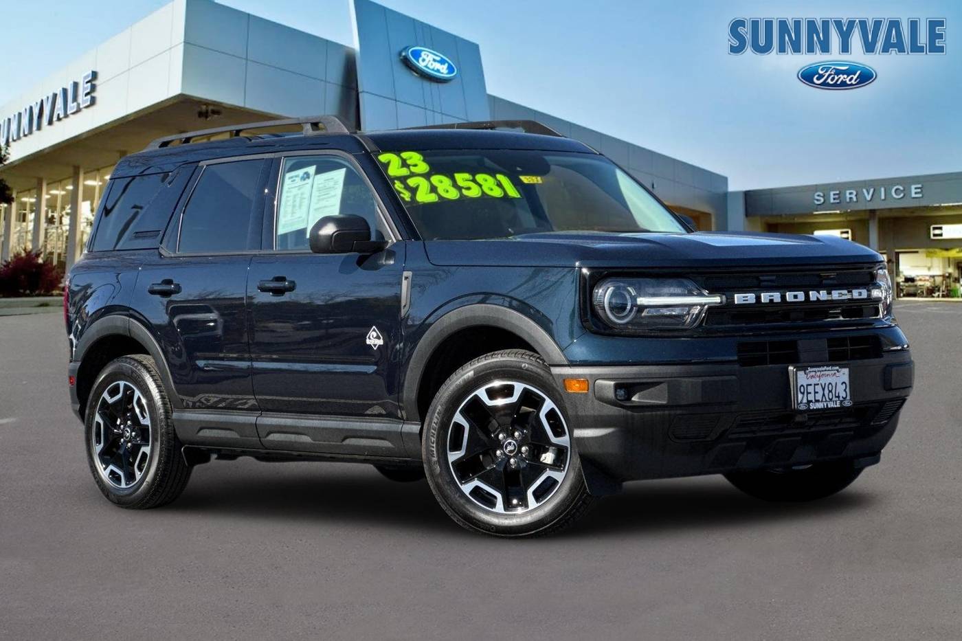 2023 Ford Bronco Sport Outer Banks — SUV — 7,043 mi — Sunnyvale, CA