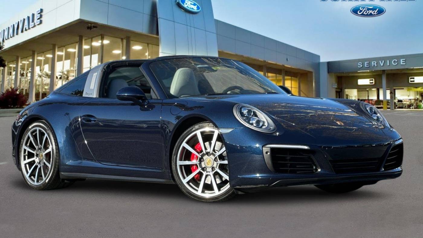 2017 Porsche 911 Targa 4S — Coupe — 37,354 mi — Sunnyvale, CA