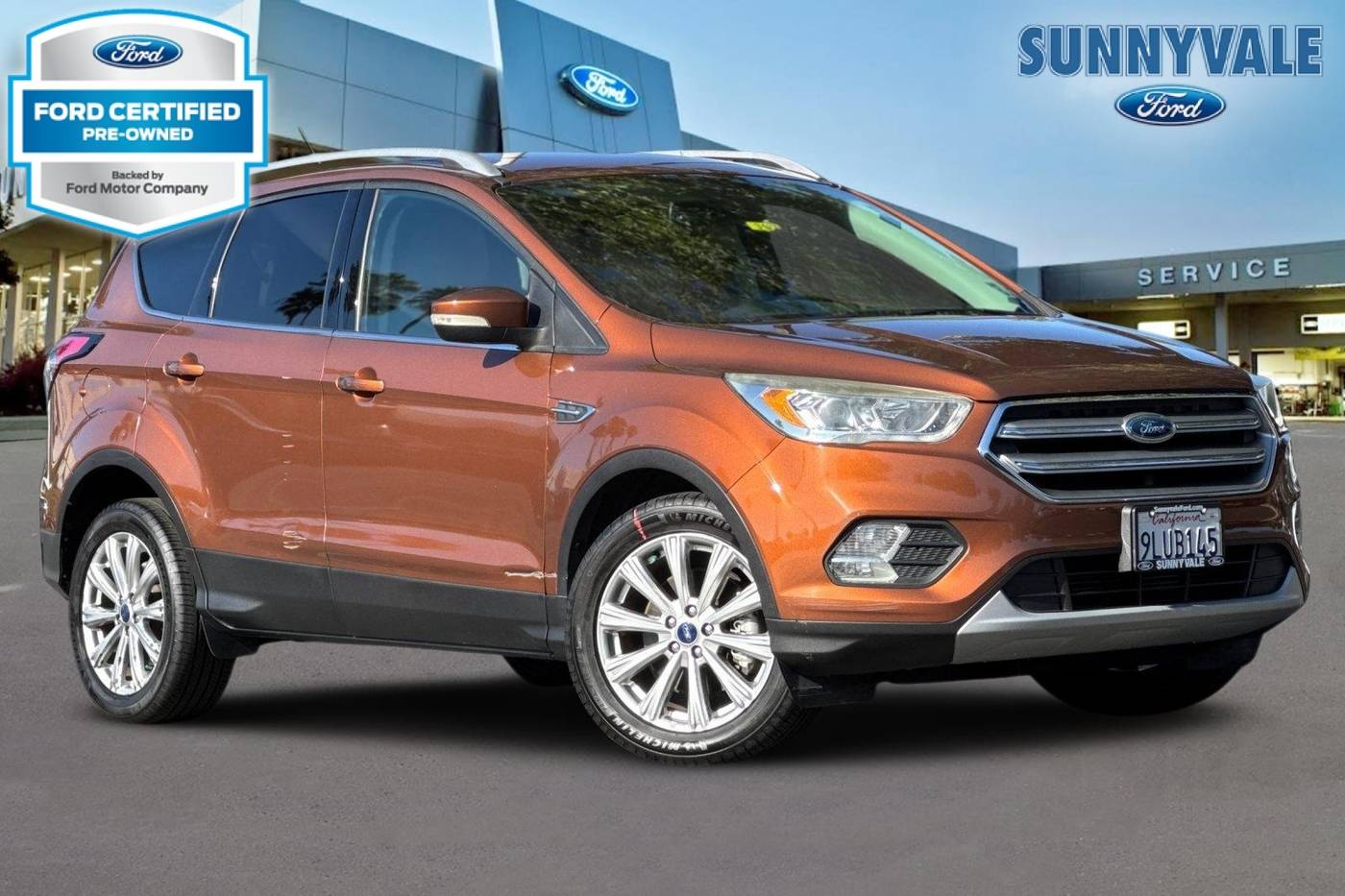2017 Ford Escape Titanium — SUV — 34,622 mi — Sunnyvale, CA