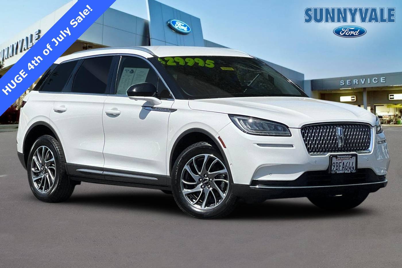 2022 Lincoln Corsair Standard — SUV — 34,554 mi — Sunnyvale, CA