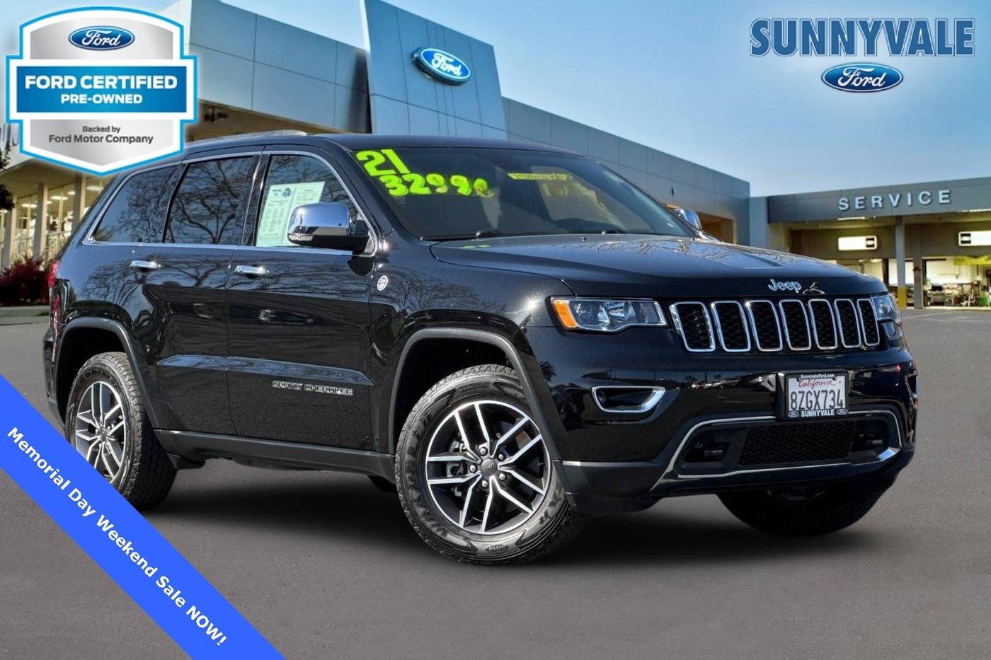 2021 Jeep Grand Cherokee WK Limited — SUV — 35,230 mi — Sunnyvale, CA