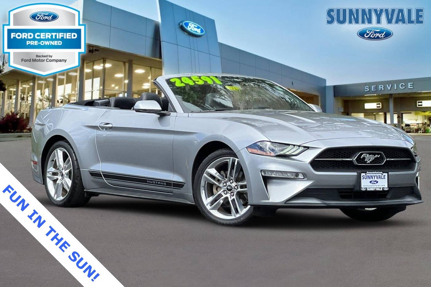2020 Ford Mustang EcoBoost Premium — Convertible — 52,401 mi — Sunnyvale, CA