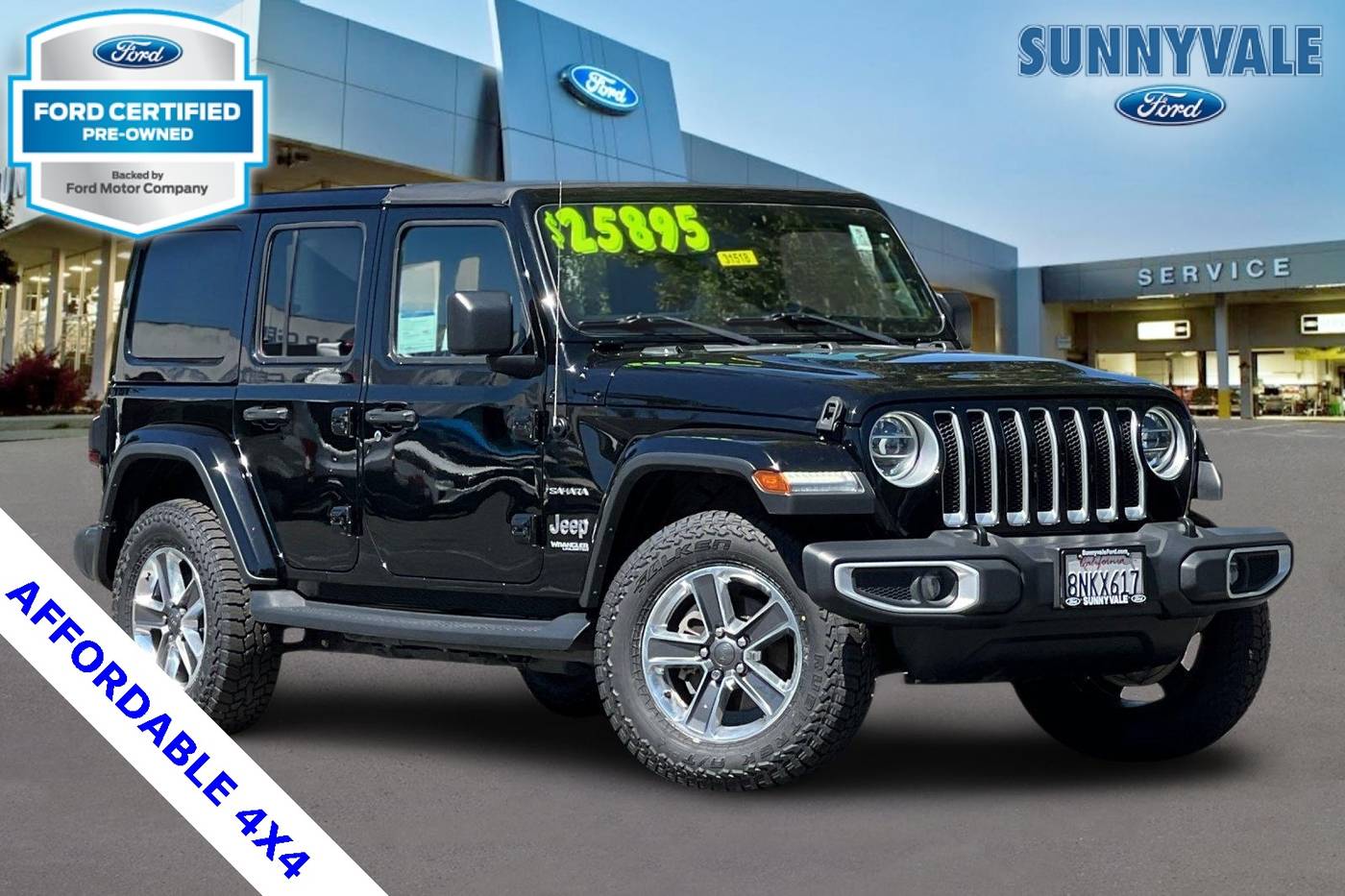 2019 Jeep Wrangler Sahara — SUV — 79,168 mi — Sunnyvale, CA