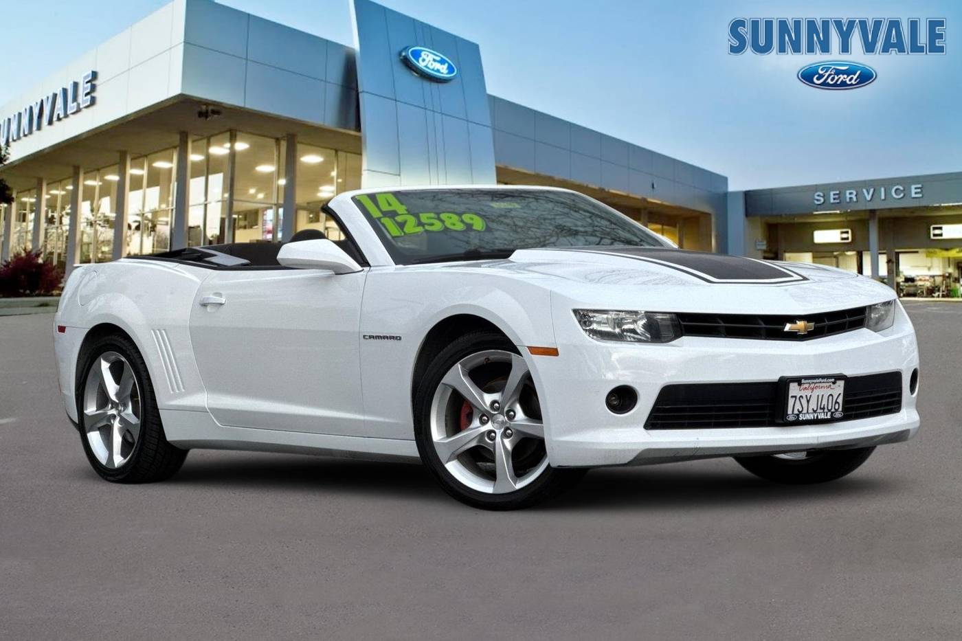 2014 Chevrolet Camaro 1LT — Convertible — 115,191 mi — Sunnyvale, CA