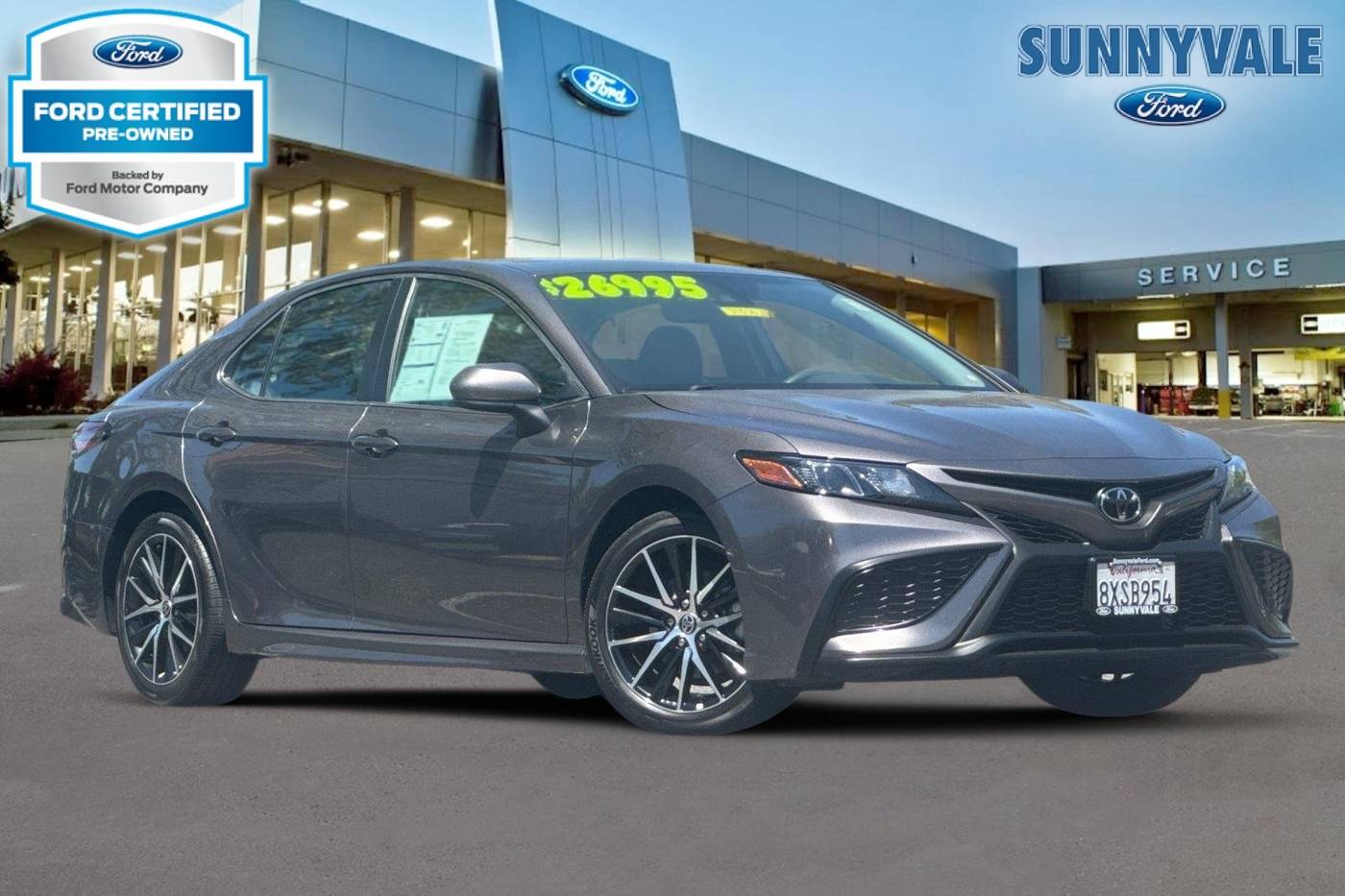 2021 Toyota Camry SE — Sedan — 20,732 mi — Sunnyvale, CA