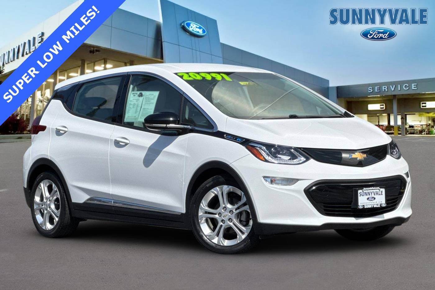 2019 Chevrolet Bolt EV LT — Hatchback — 6,343 mi — Sunnyvale, CA