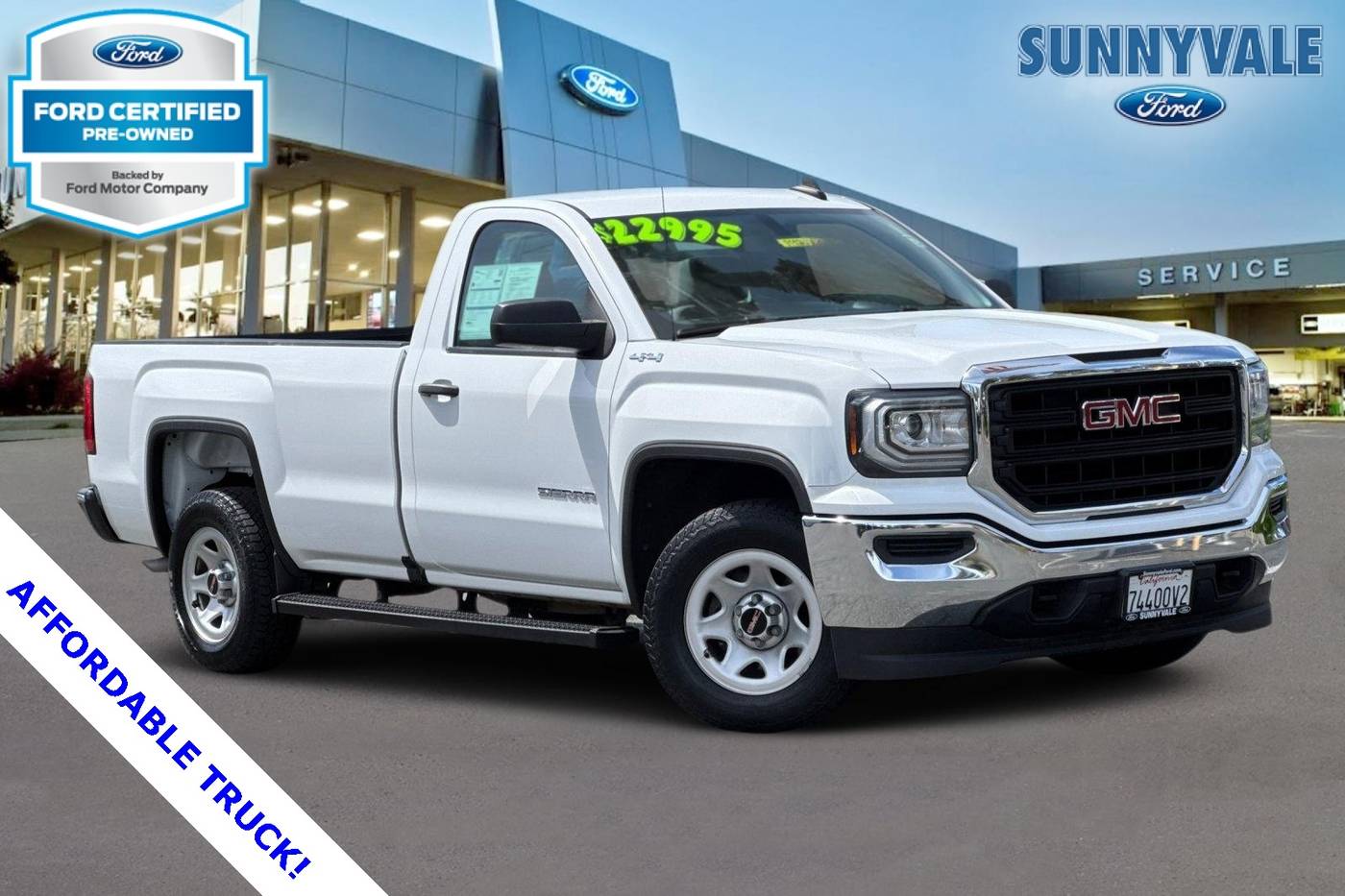 2018 GMC Sierra 1500 Base — Pickup Truck — 73,745 mi — Sunnyvale, CA