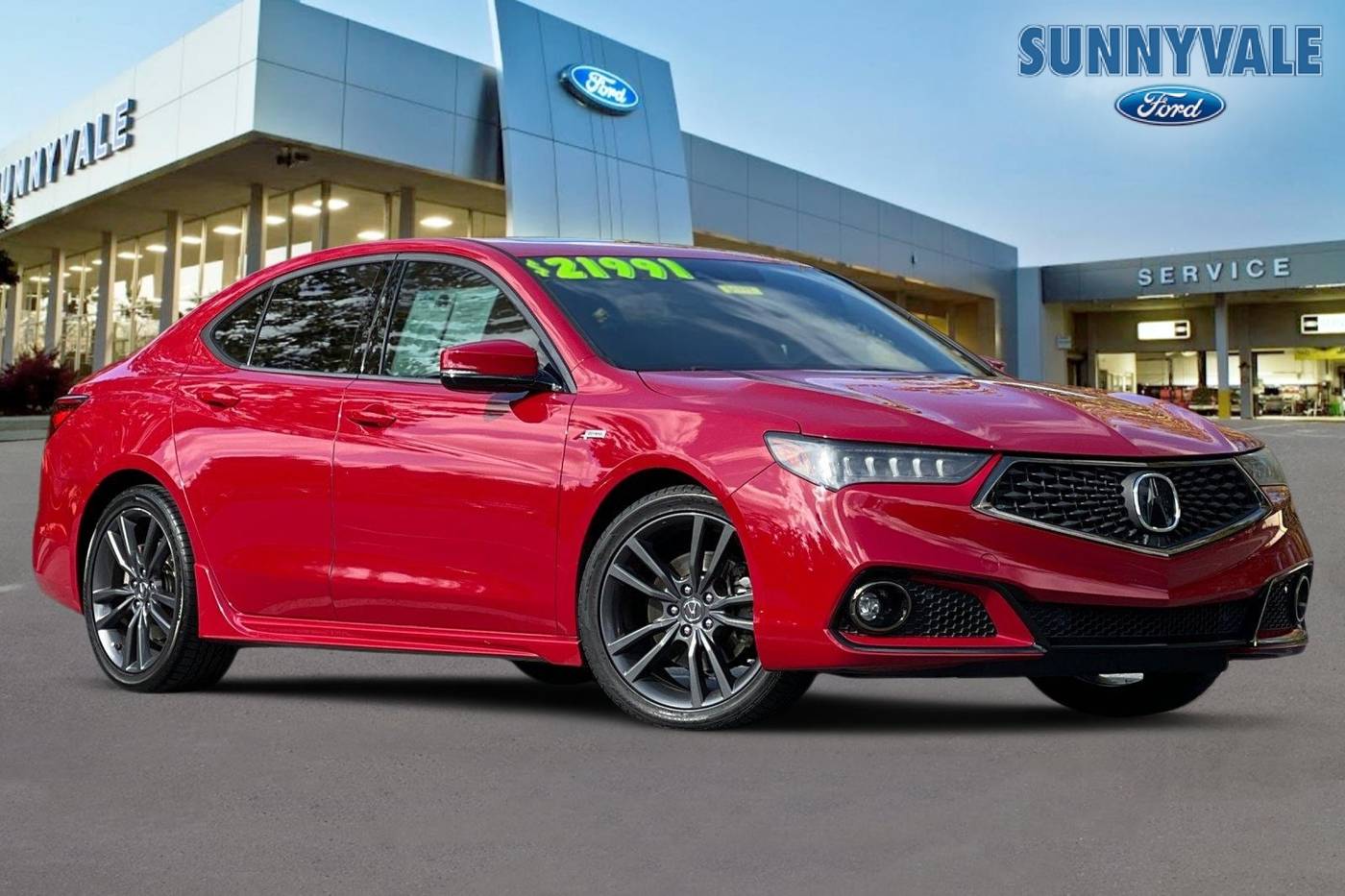 2019 Acura TLX A-Spec with Technology Package — Sedan — 82,554 mi — Sunnyvale, CA