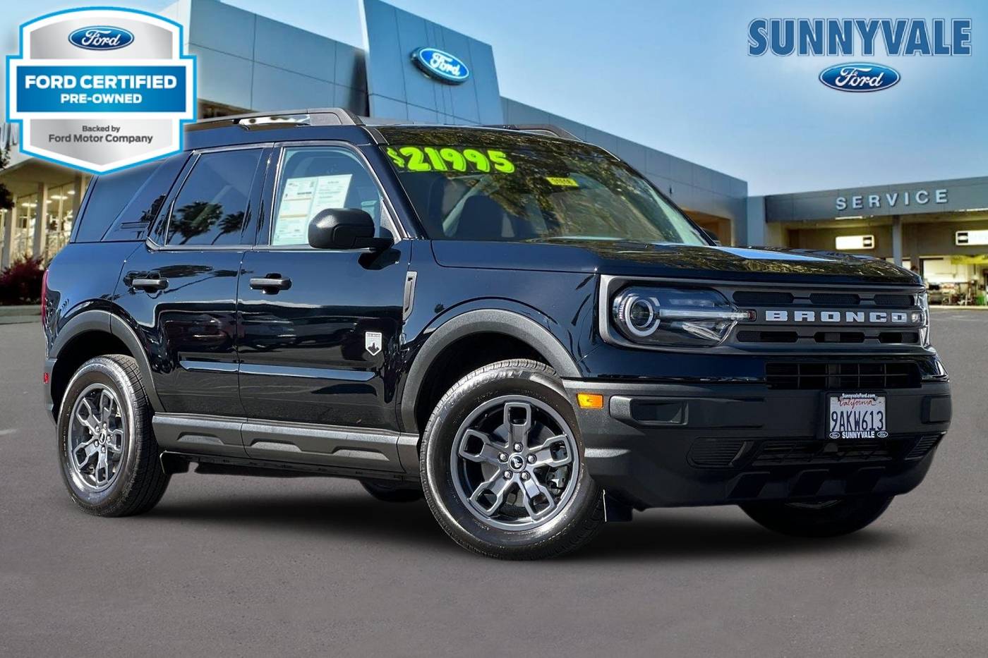 2022 Ford Bronco Sport Big Bend — SUV — 49,735 mi — Sunnyvale, CA