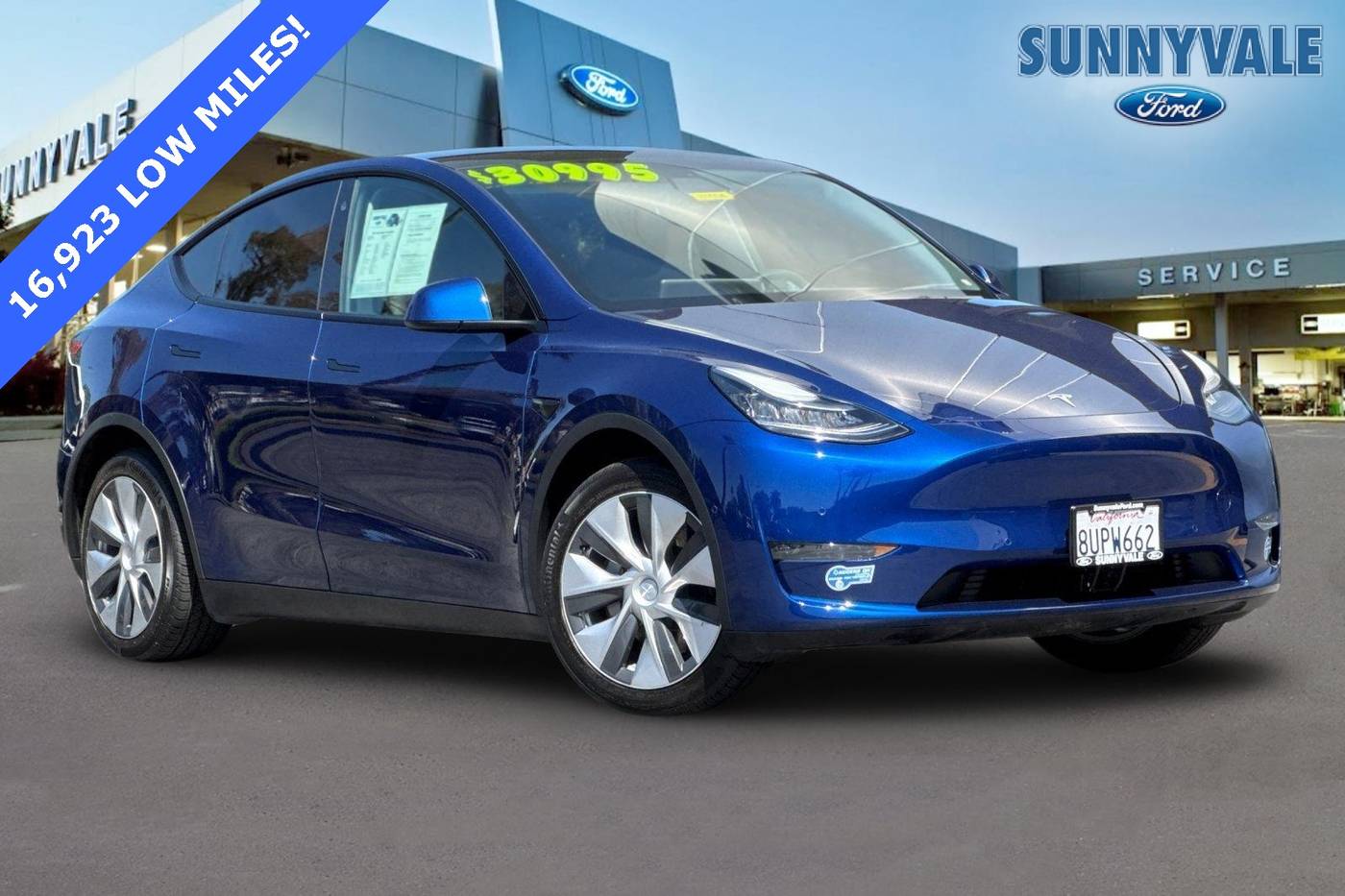 2021 Tesla Model Y Long Range — SUV — 16,900 mi — Sunnyvale, CA