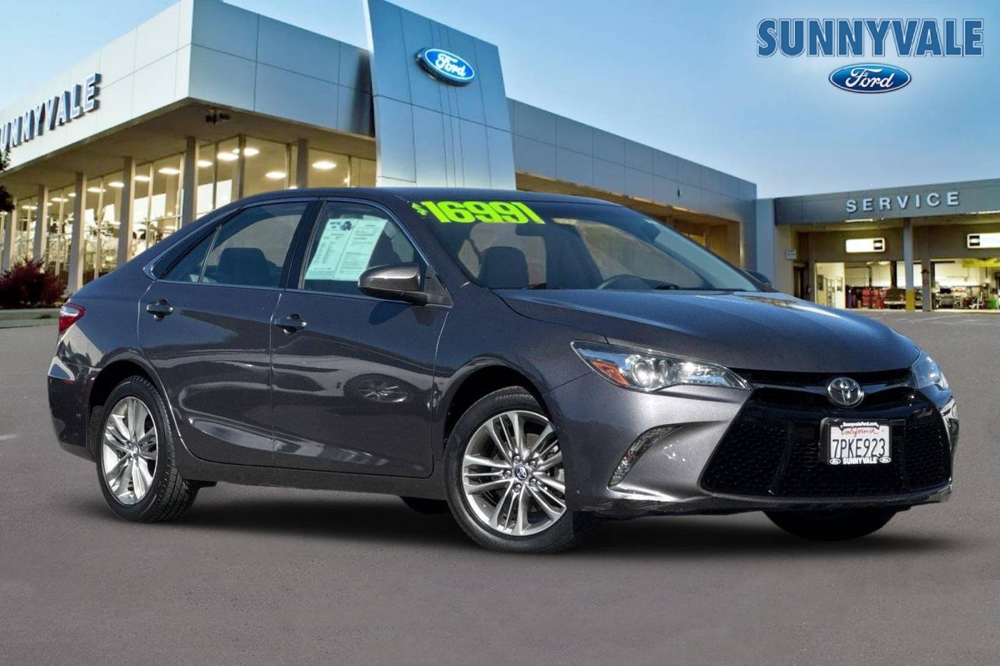 2016 Toyota Camry SE — Sedan — 46,415 mi — Sunnyvale, CA