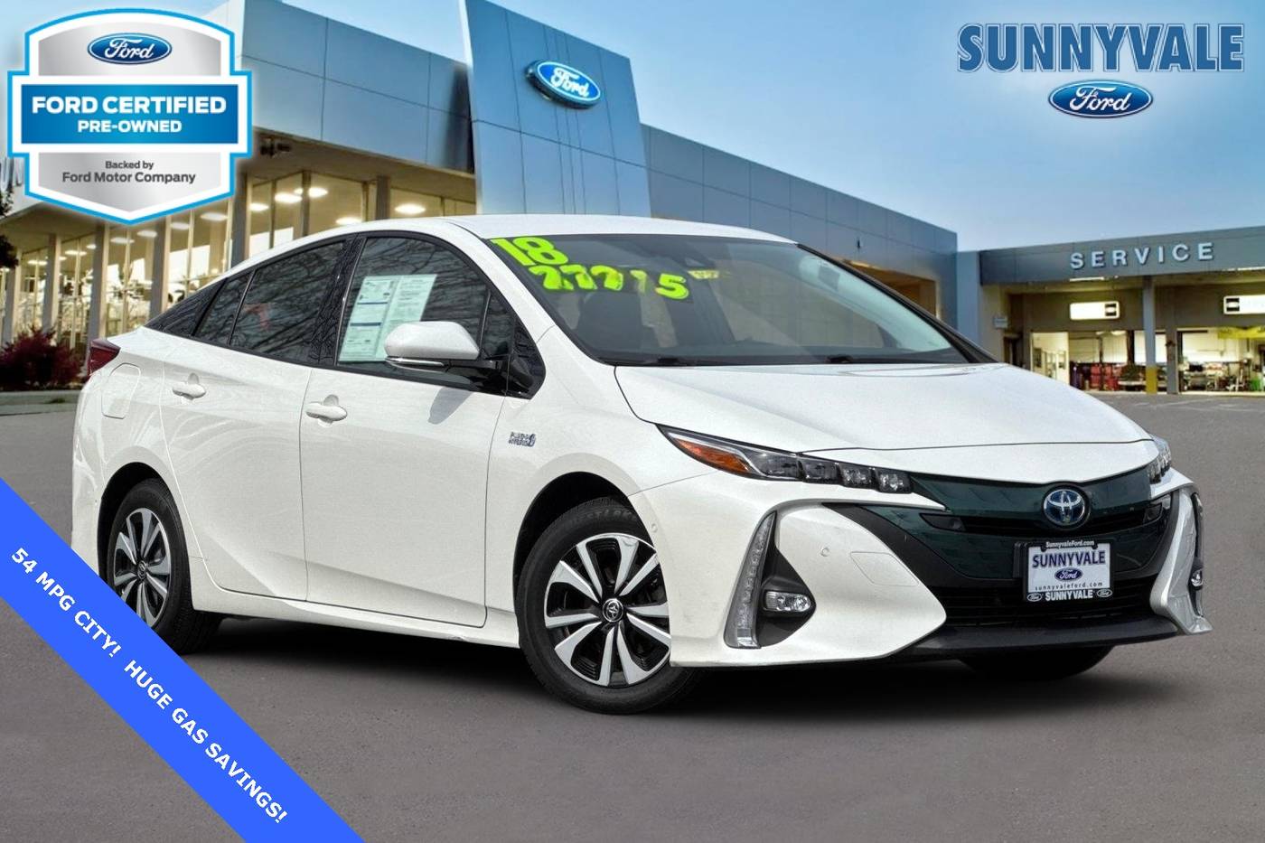 2018 Toyota Prius Prime Advanced — Hatchback — 40,645 mi — Sunnyvale, CA