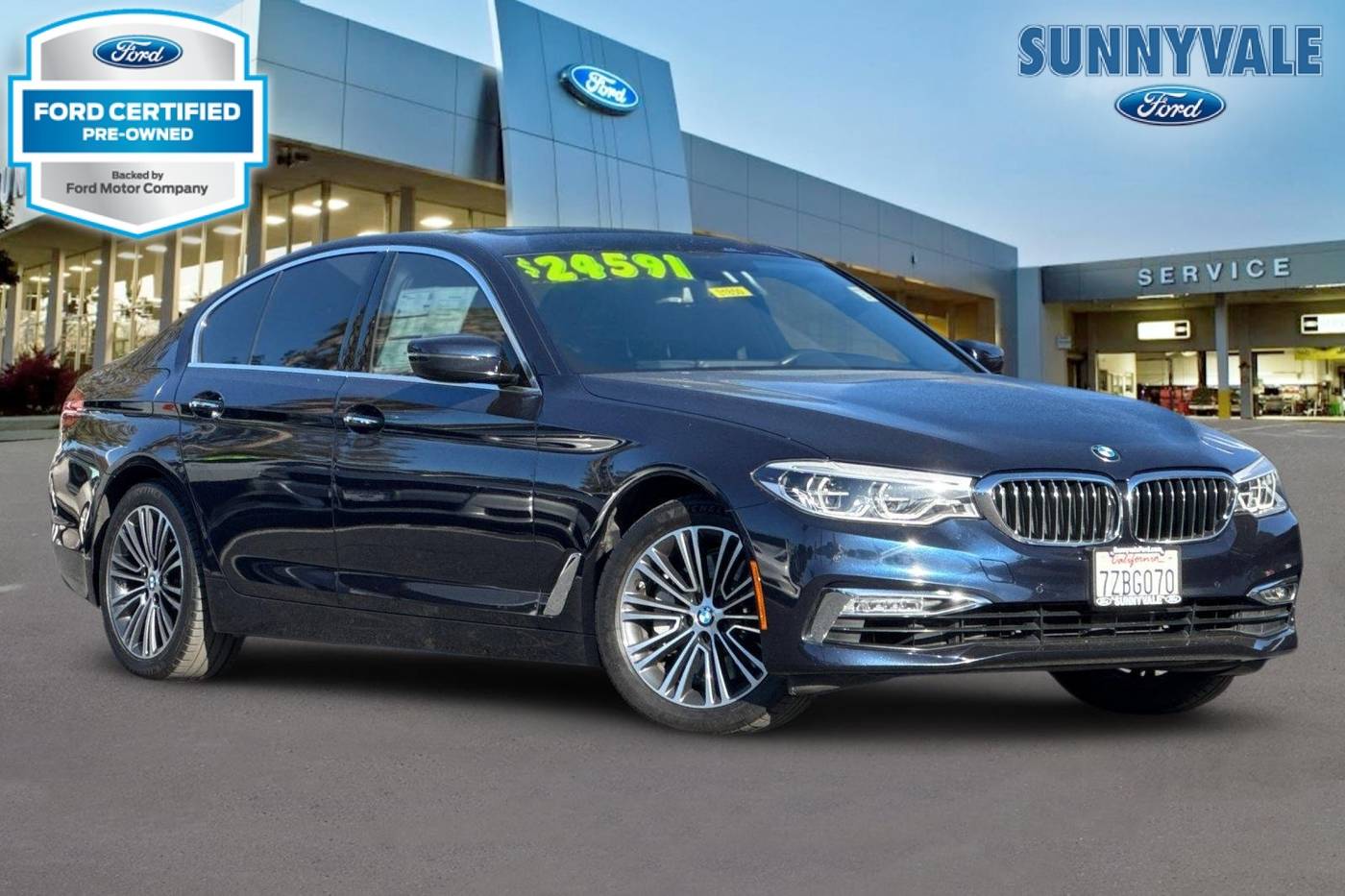 2017 BMW 5 Series 540i — Sedan — 62,345 mi — Sunnyvale, CA