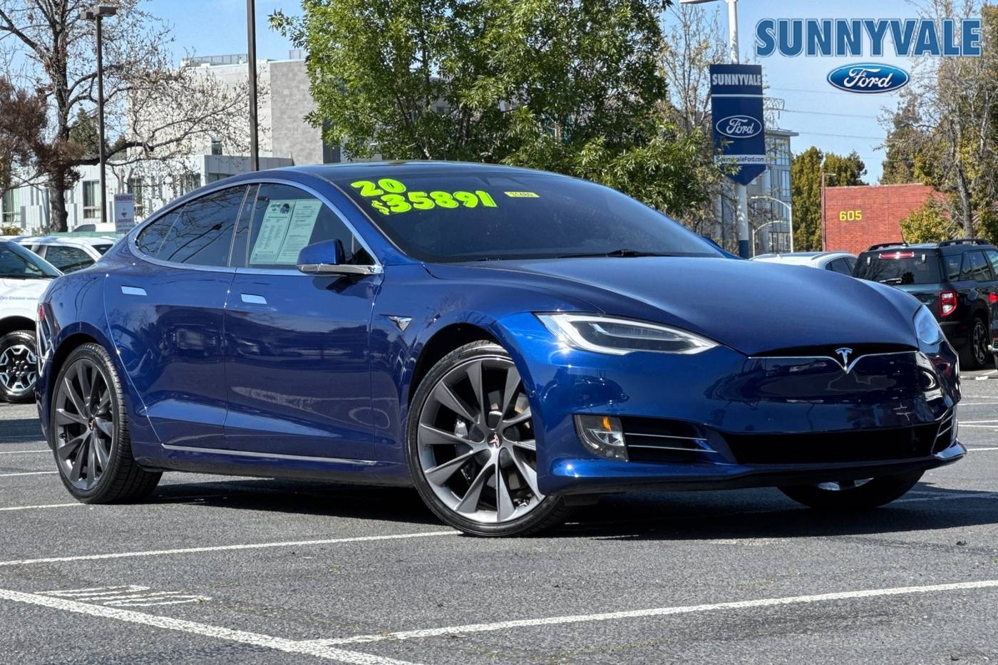 2020 Tesla Model S Long Range Plus — Hatchback — 46,811 mi — Sunnyvale, CA