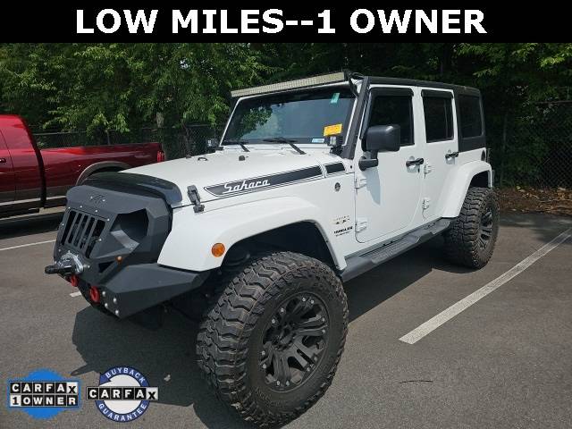 2016 Jeep Wrangler Sahara — SUV — 32,974 mi — Charlotte, NC