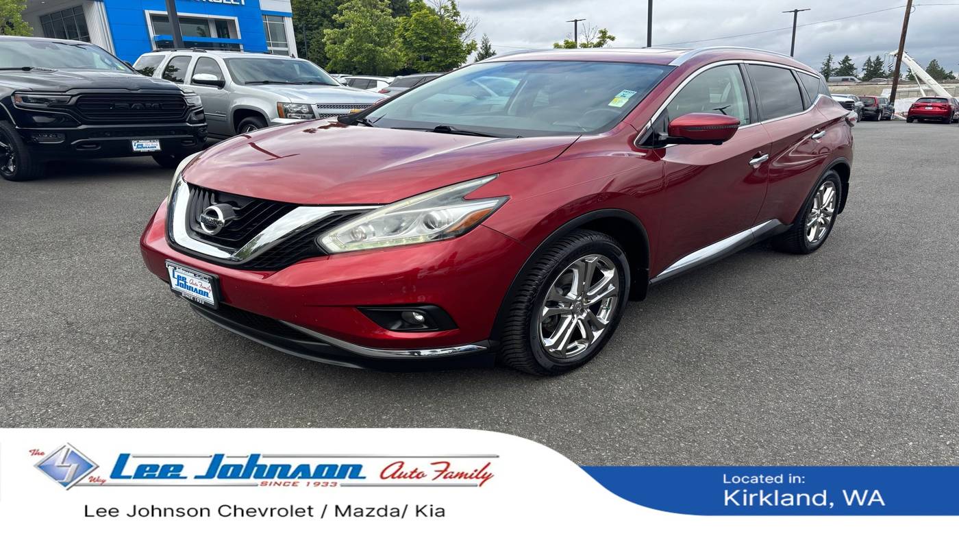 2016 Nissan Murano Platinum — SUV — 87,069 mi — Kirkland, WA