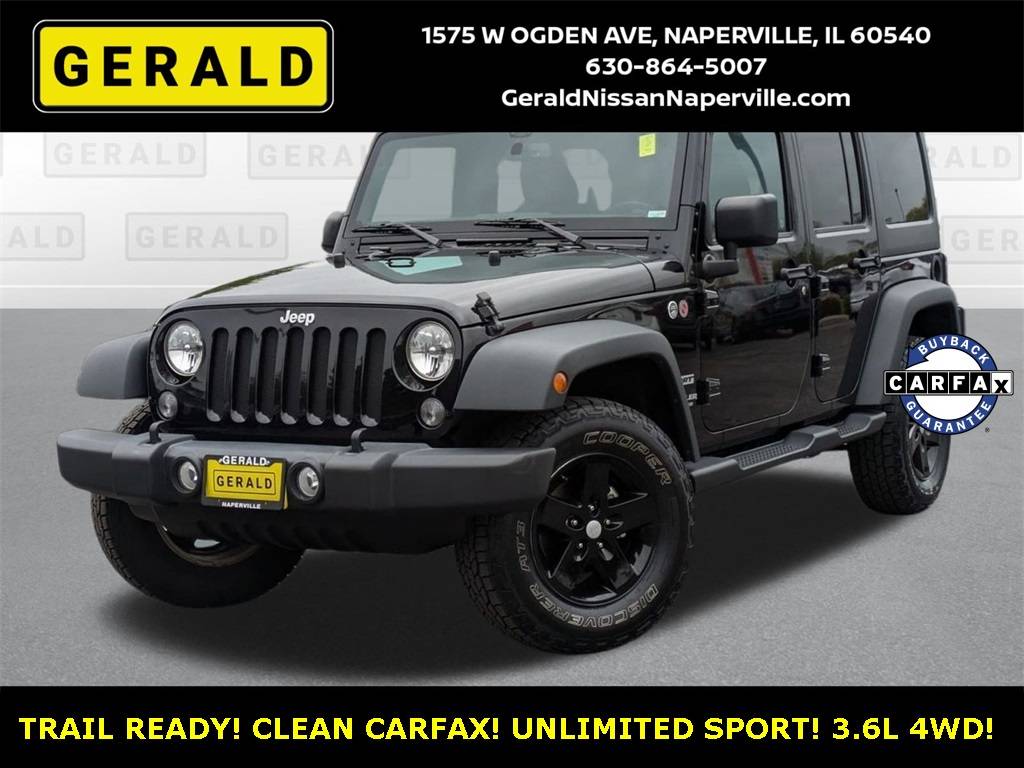 2016 Jeep Wrangler Sport — SUV — 65,548 mi — Naperville, IL