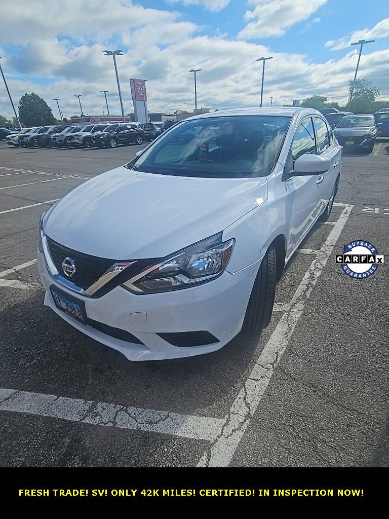 2019 Nissan Sentra SV — Sedan — 42,274 mi — Naperville, IL