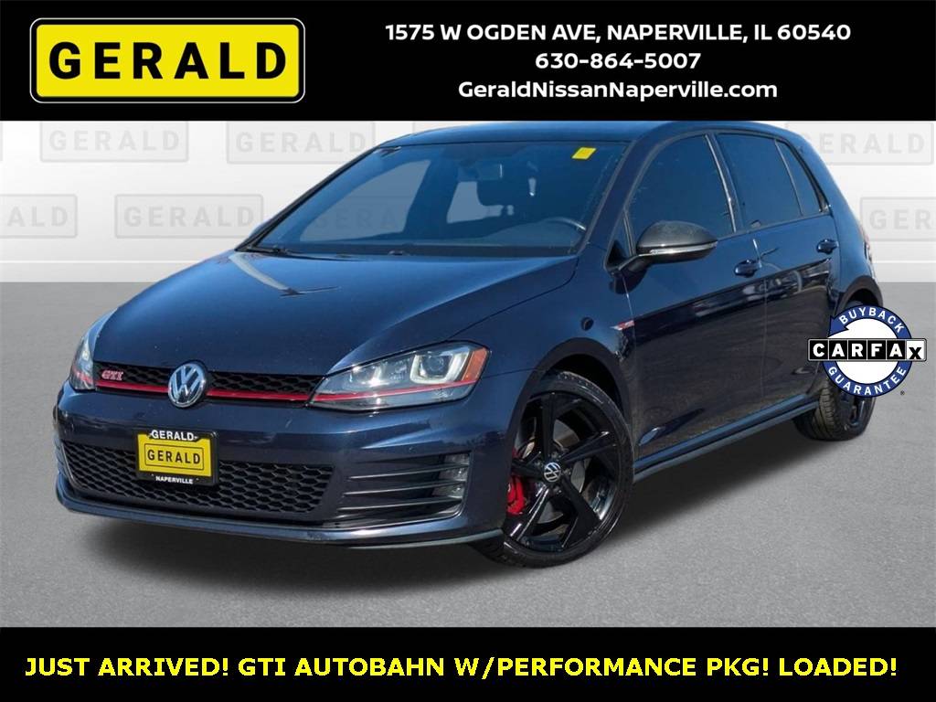 2016 Volkswagen Golf GTI Autobahn — Hatchback — 136,814 mi — Naperville, IL