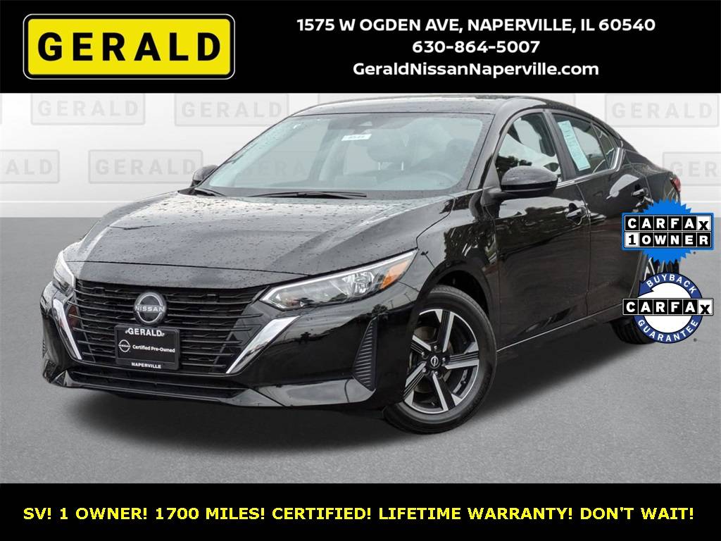 2025 Nissan Sentra SV — Sedan — 7 mi — Naperville, IL