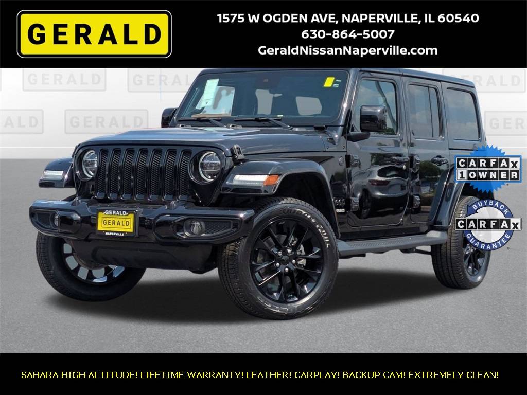 2021 Jeep Wrangler Sahara High Altitude — SUV — 55,164 mi — Naperville, IL