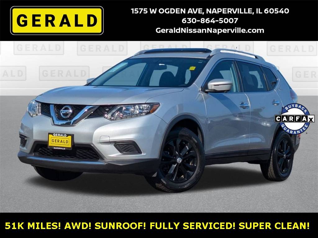 2016 Nissan Rogue SV — SUV — 51,327 mi — Naperville, IL