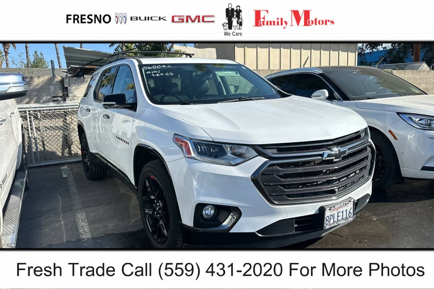 2020 Chevrolet Traverse Premier — SUV — 110,192 mi — Fresno, CA