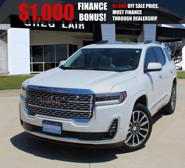2021 GMC Acadia Denali — SUV — 64,595 mi — Canyon, TX