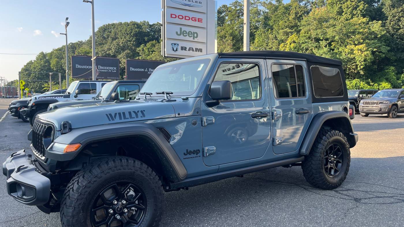 2024 Jeep Wrangler Willys — SUV — 3,425 mi — Ansonia, CT