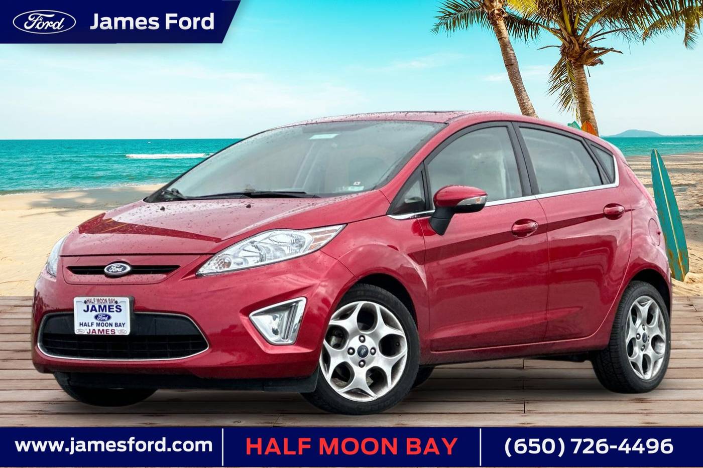 2011 Ford Fiesta SES — Sedan — 69,753 mi — Half Moon Bay, CA