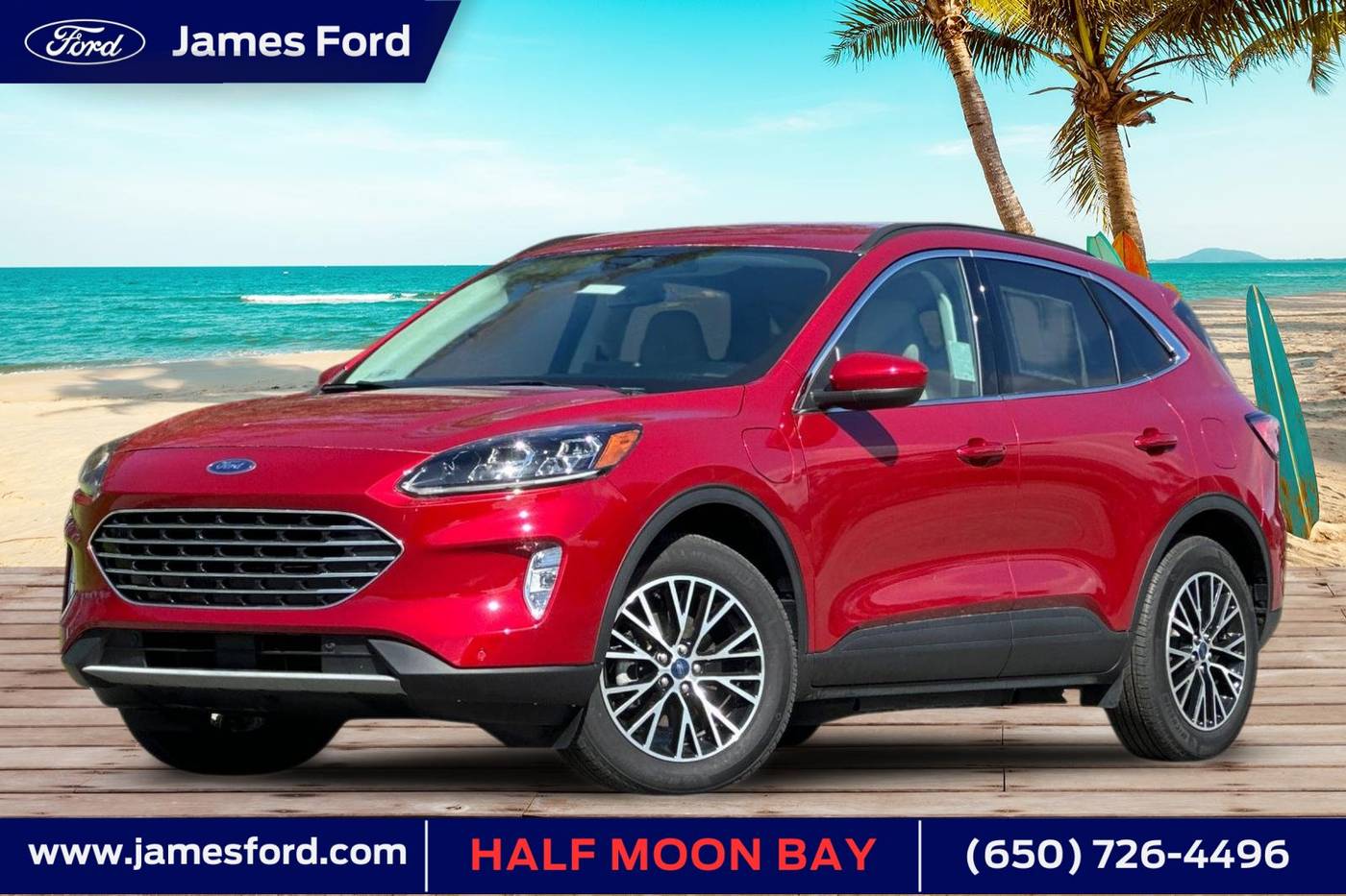 2022 Ford Escape Titanium Plug-In Hybrid — SUV — 3,400 mi — Half Moon Bay, CA