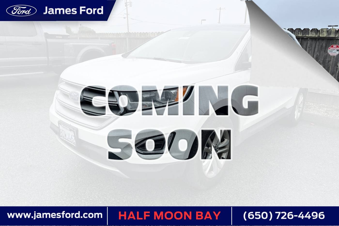 2018 Ford Edge SEL — SUV — 25,453 mi — Half Moon Bay, CA