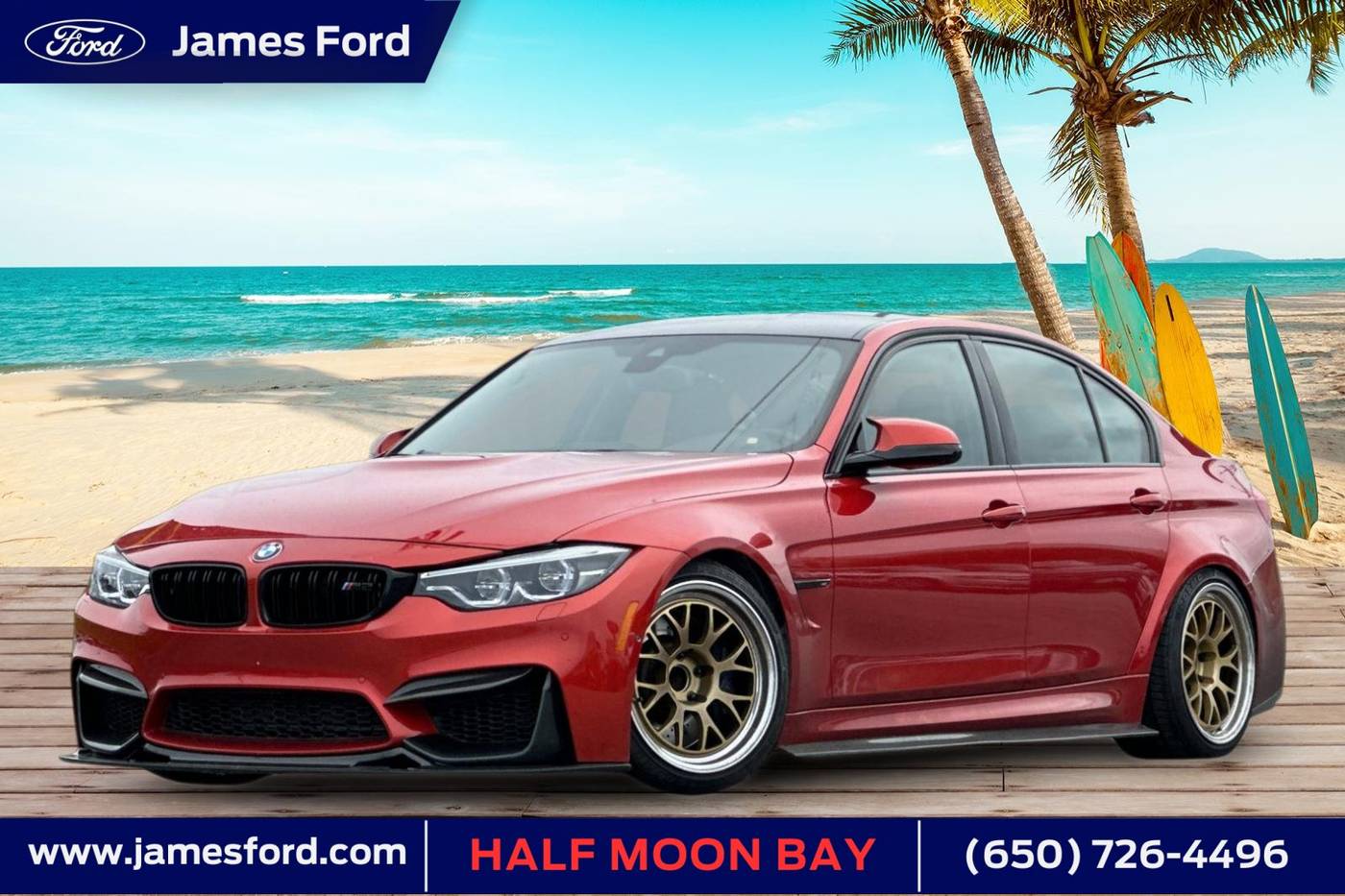 2015 BMW M3 Standard — Sedan — 36,590 mi — Half Moon Bay, CA