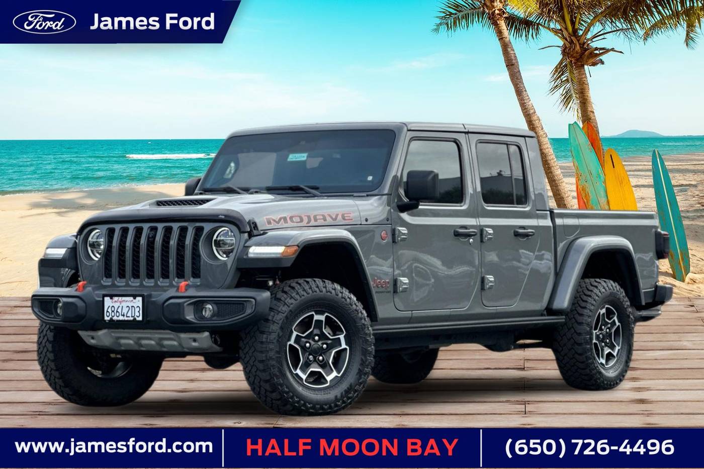 2021 Jeep Gladiator Mojave — Pickup Truck — 41,299 mi — Half Moon Bay, CA