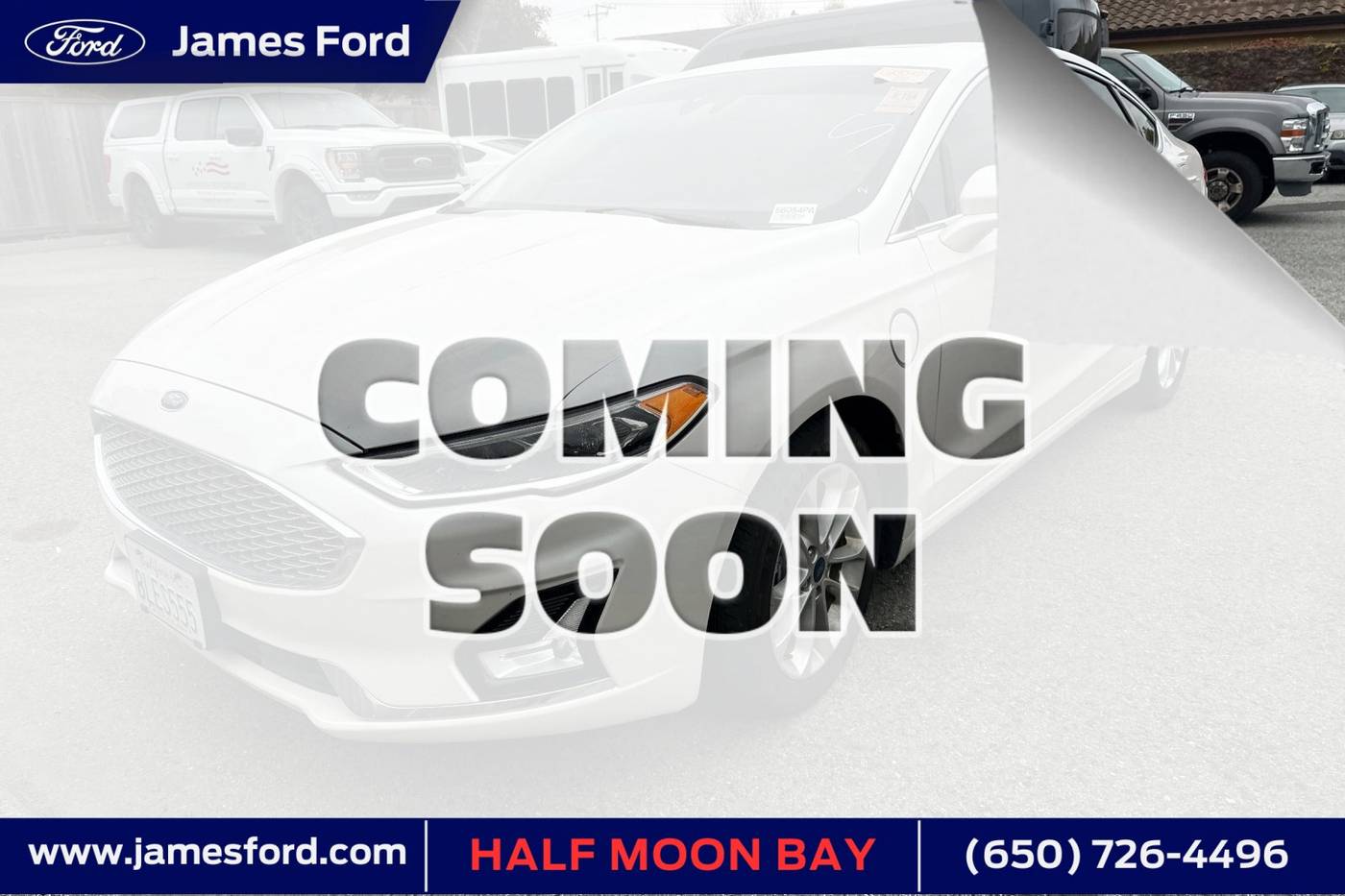 2019 Ford Fusion Energi Titanium — Sedan — 107,390 mi — Half Moon Bay, CA