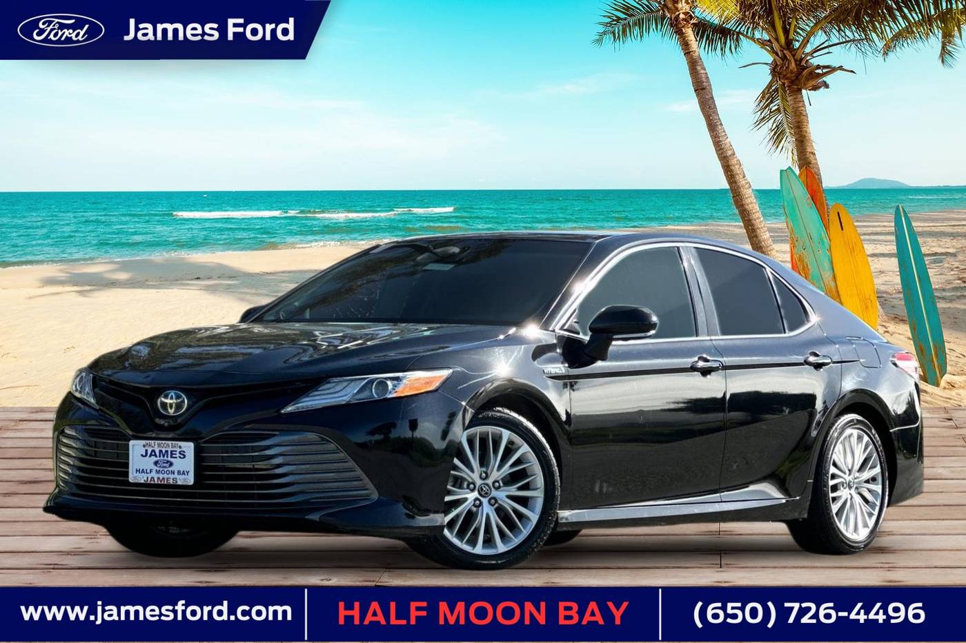 2018 Toyota Camry Hybrid XLE — Sedan — 78,010 mi — Half Moon Bay, CA