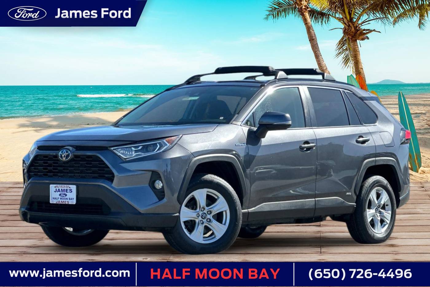 2020 Toyota RAV4 Hybrid XLE — SUV — 92,178 mi — Half Moon Bay, CA