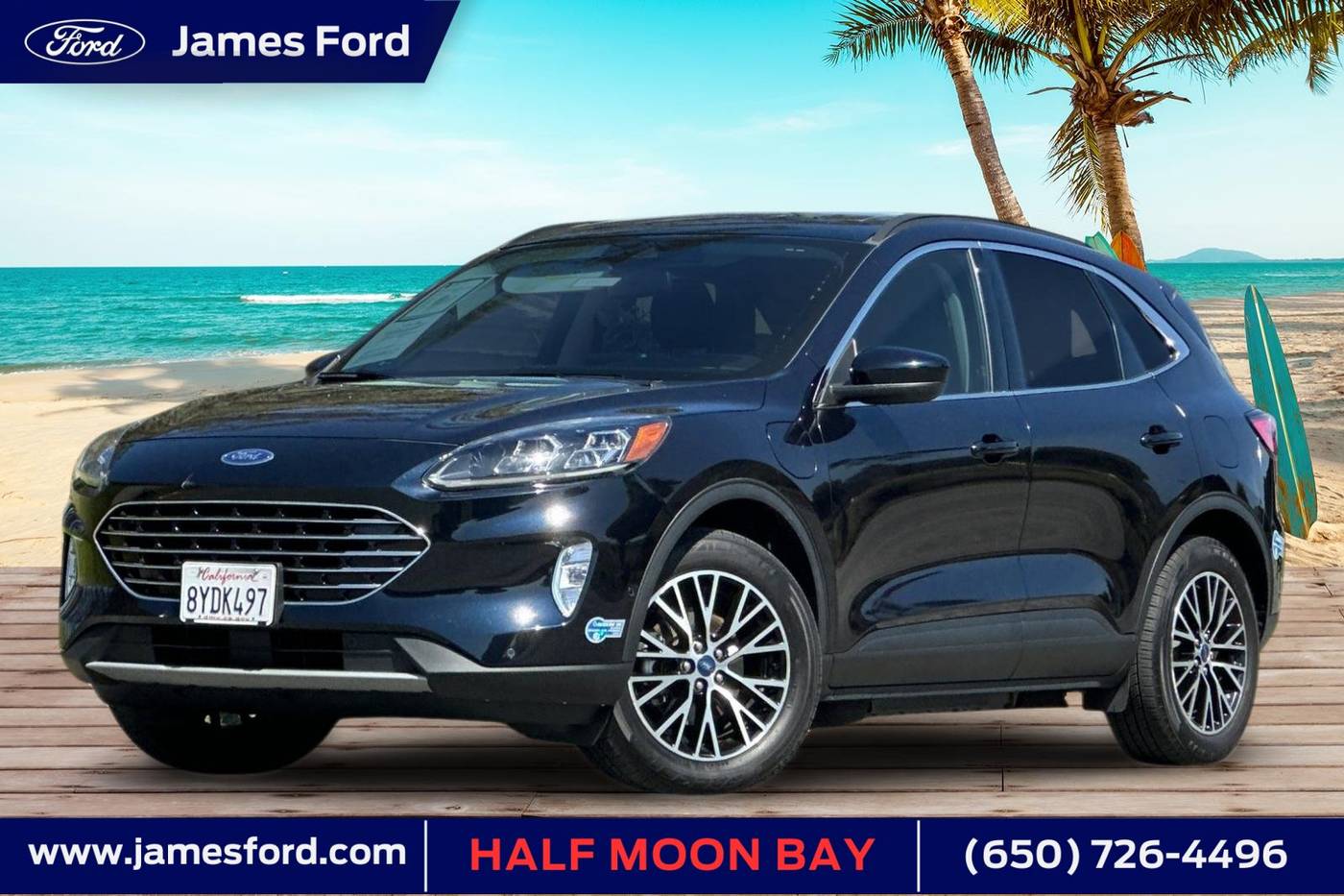 2021 Ford Escape Titanium Plug-In Hybrid — SUV — 43,478 mi — Half Moon Bay, CA
