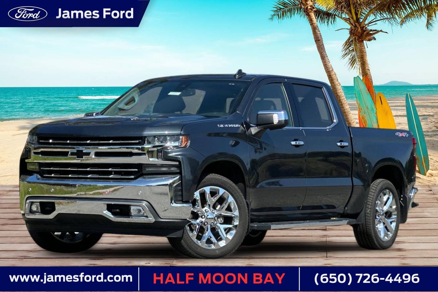 2020 Chevrolet Silverado 1500 LTZ — Pickup Truck — 54,354 mi — Half Moon Bay, CA