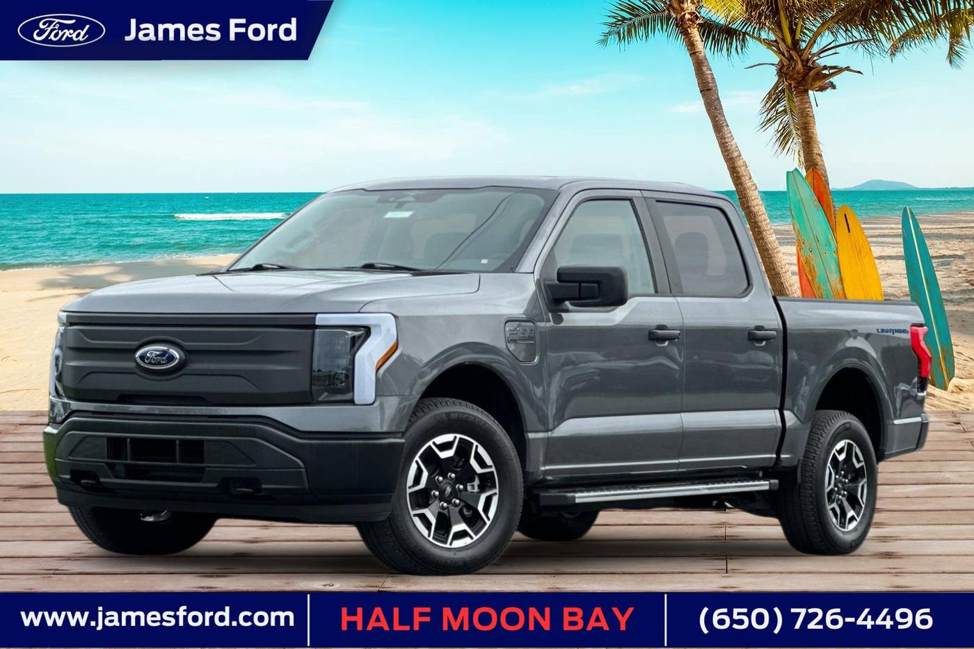 2023 Ford F-150 Lightning Pro — Pickup Truck — 14,188 mi — Half Moon Bay, CA