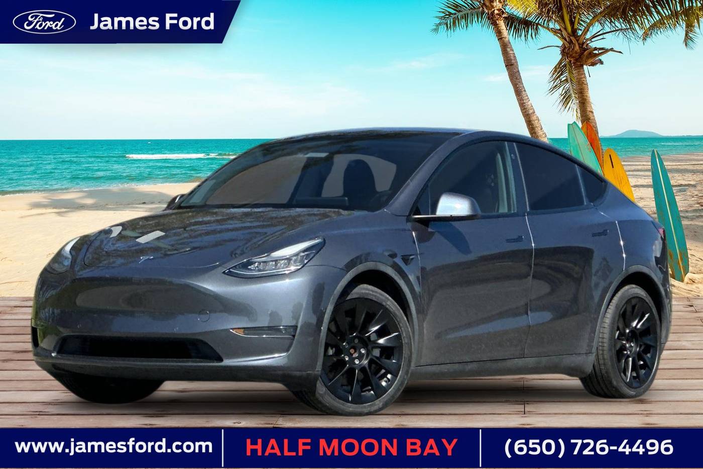 2021 Tesla Model Y Long Range — SUV — 51,646 mi — Half Moon Bay, CA