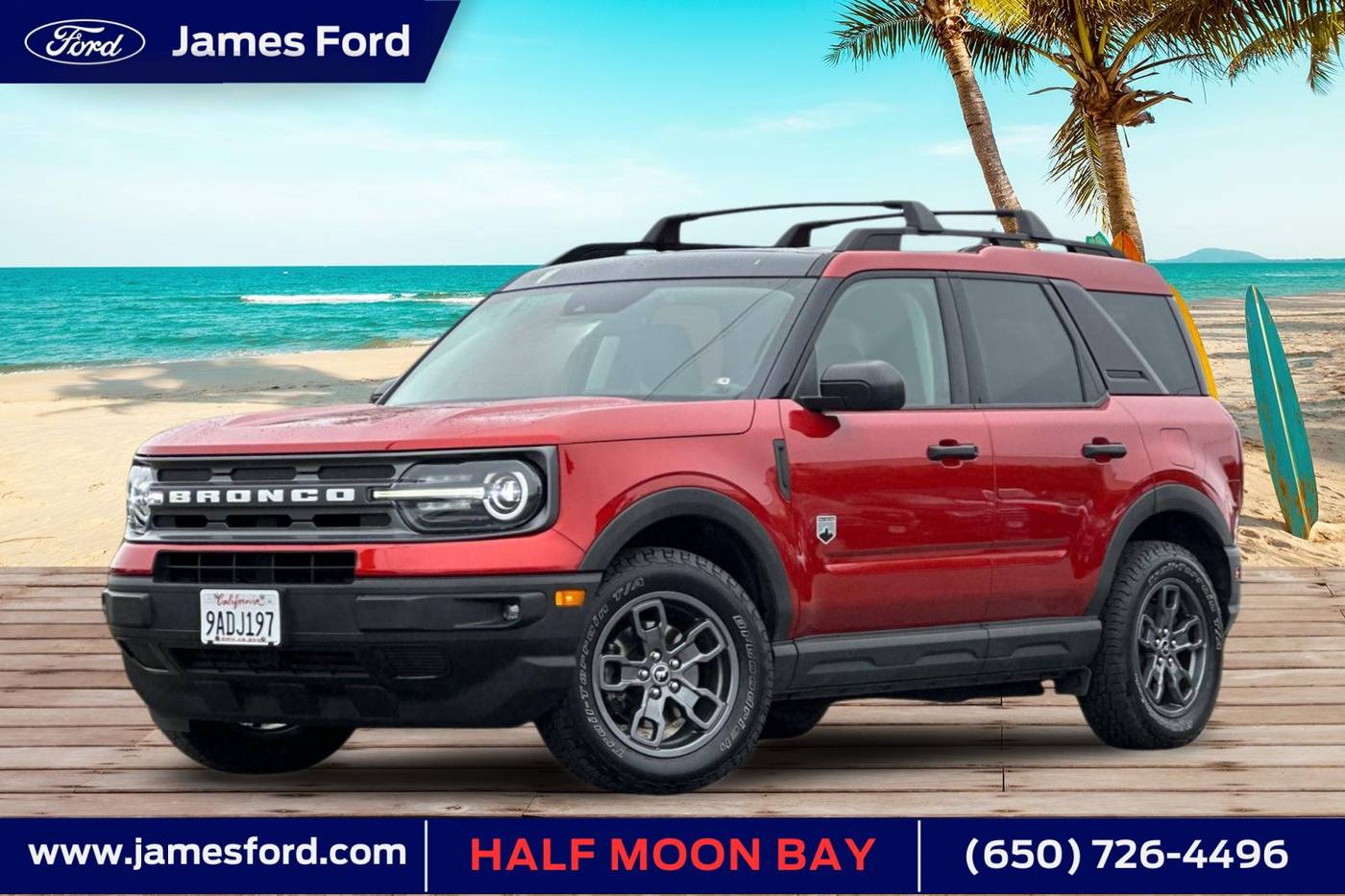 2022 Ford Bronco Sport Big Bend — SUV — 30,134 mi — Half Moon Bay, CA