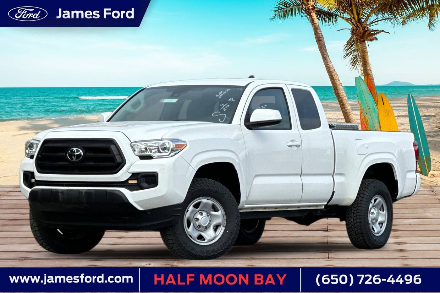 2021 Toyota Tacoma SR — Pickup Truck — 32,465 mi — Half Moon Bay, CA