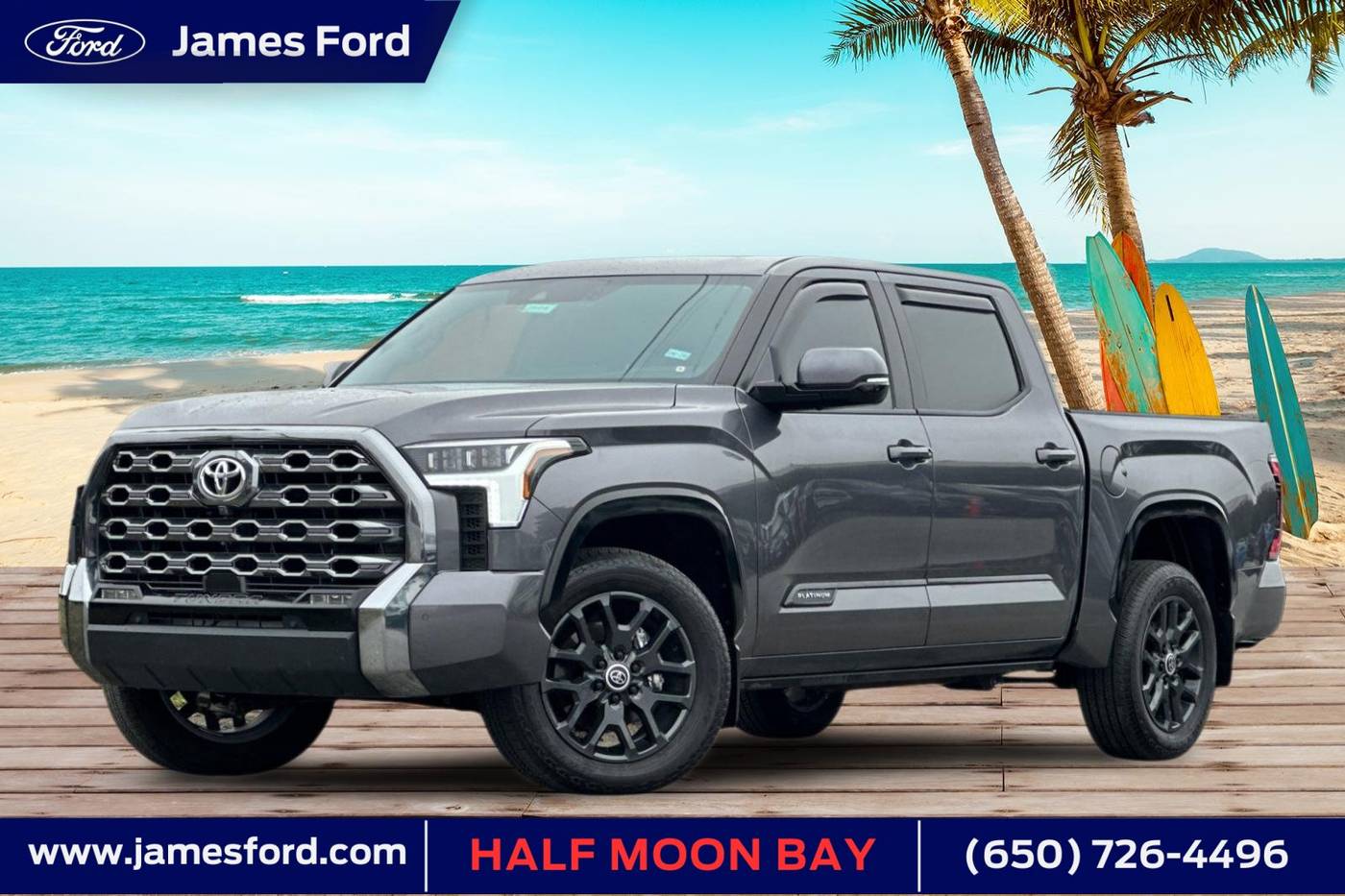 2024 Toyota Tundra Platinum — Pickup Truck — 13,744 mi — Half Moon Bay, CA