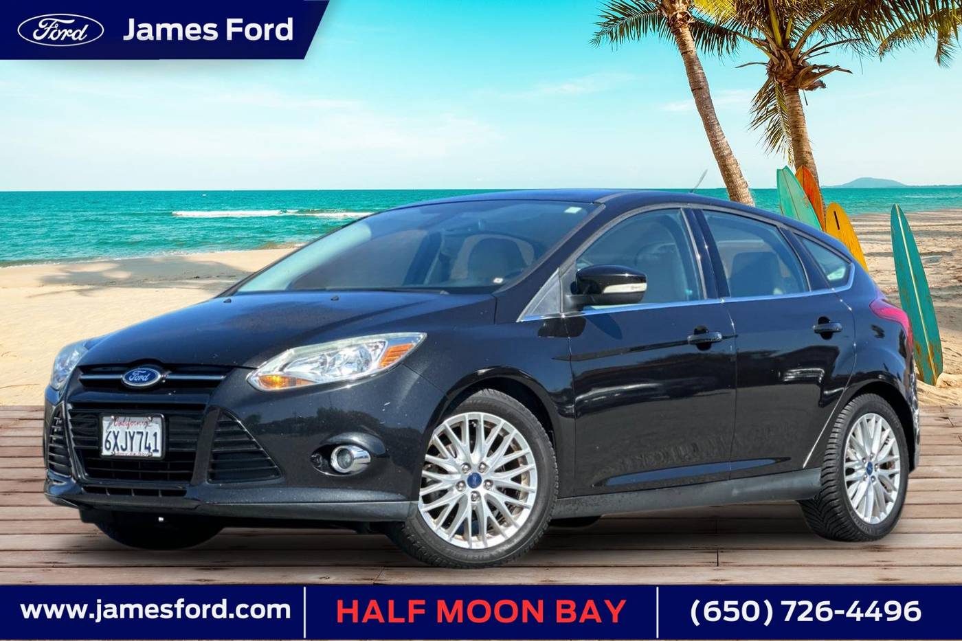 2012 Ford Focus SEL — Hatchback — 107,996 mi — Half Moon Bay, CA