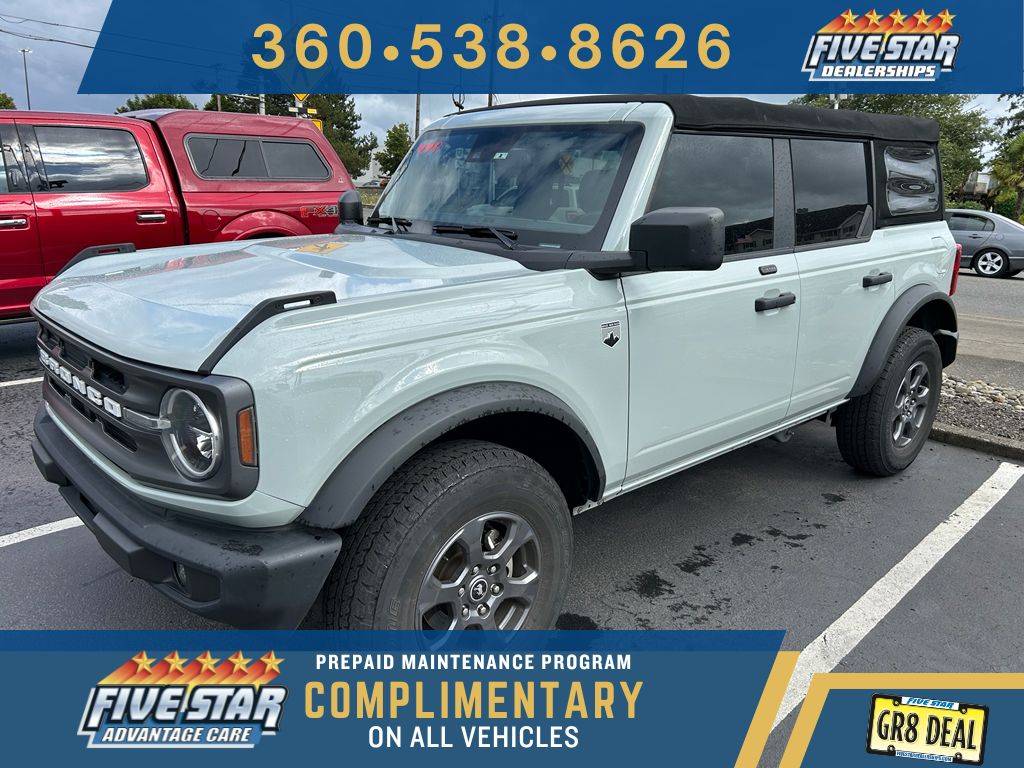 2021 Ford Bronco Big Bend — SUV — 32,639 mi — Aberdeen, WA